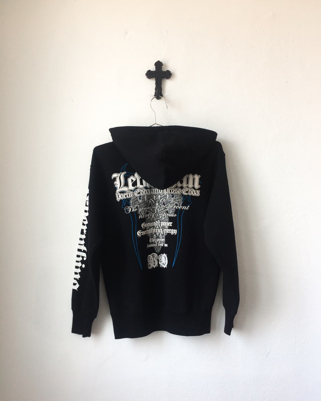 Lettering printing hood 상품이미지3