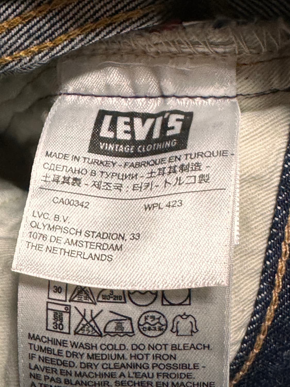 리바이스 Lvc 66501 커스터마이즈드 30 콘밀 66466-0004 상품이미지5