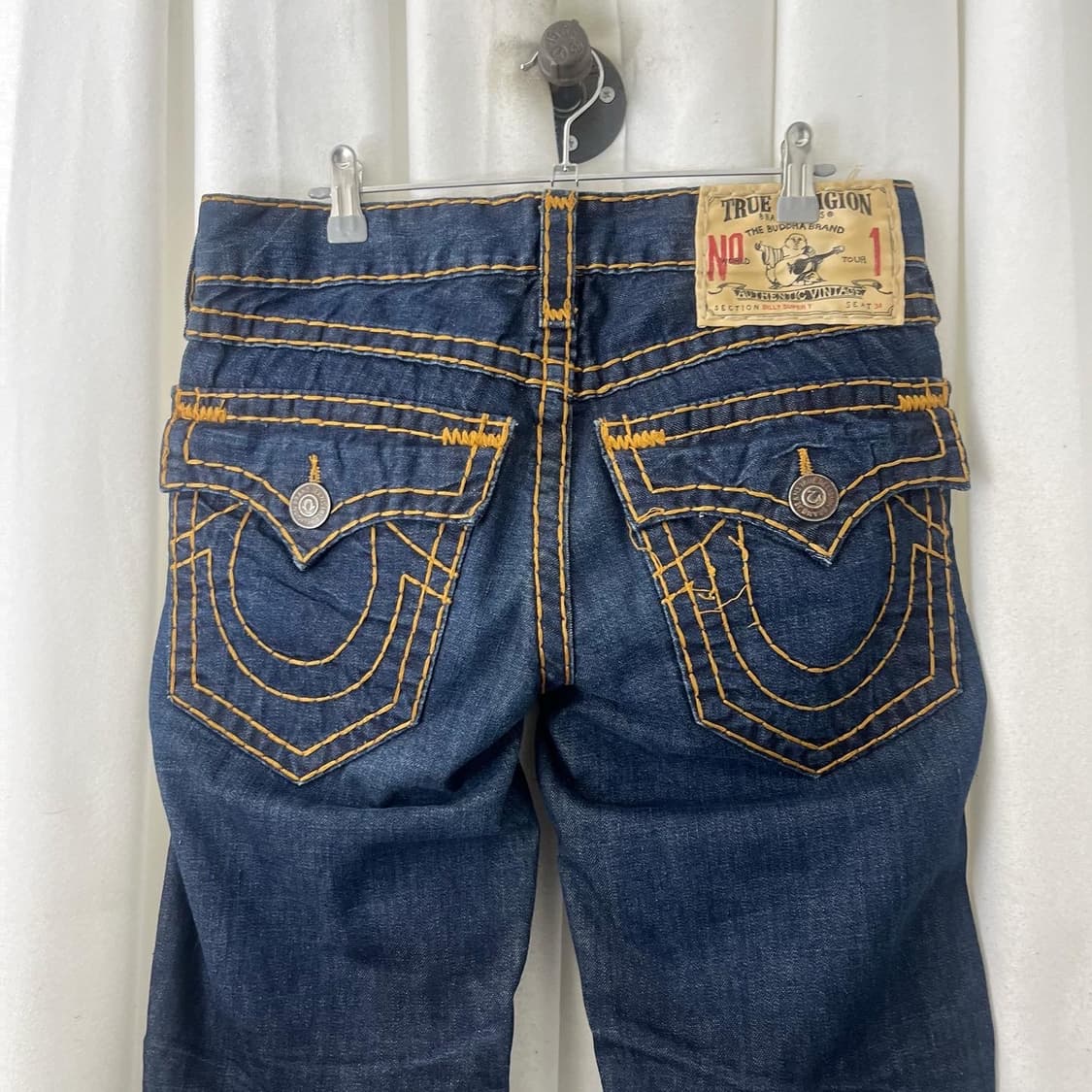 트루릴리젼 진청 데님 팬츠 상품이미지5