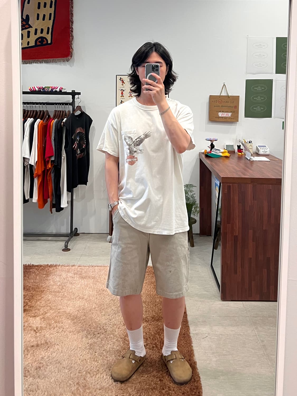 Carhartt 칼하트 러기드 카펜터 워크 하프 팬츠 (33-34inch 상품이미지2