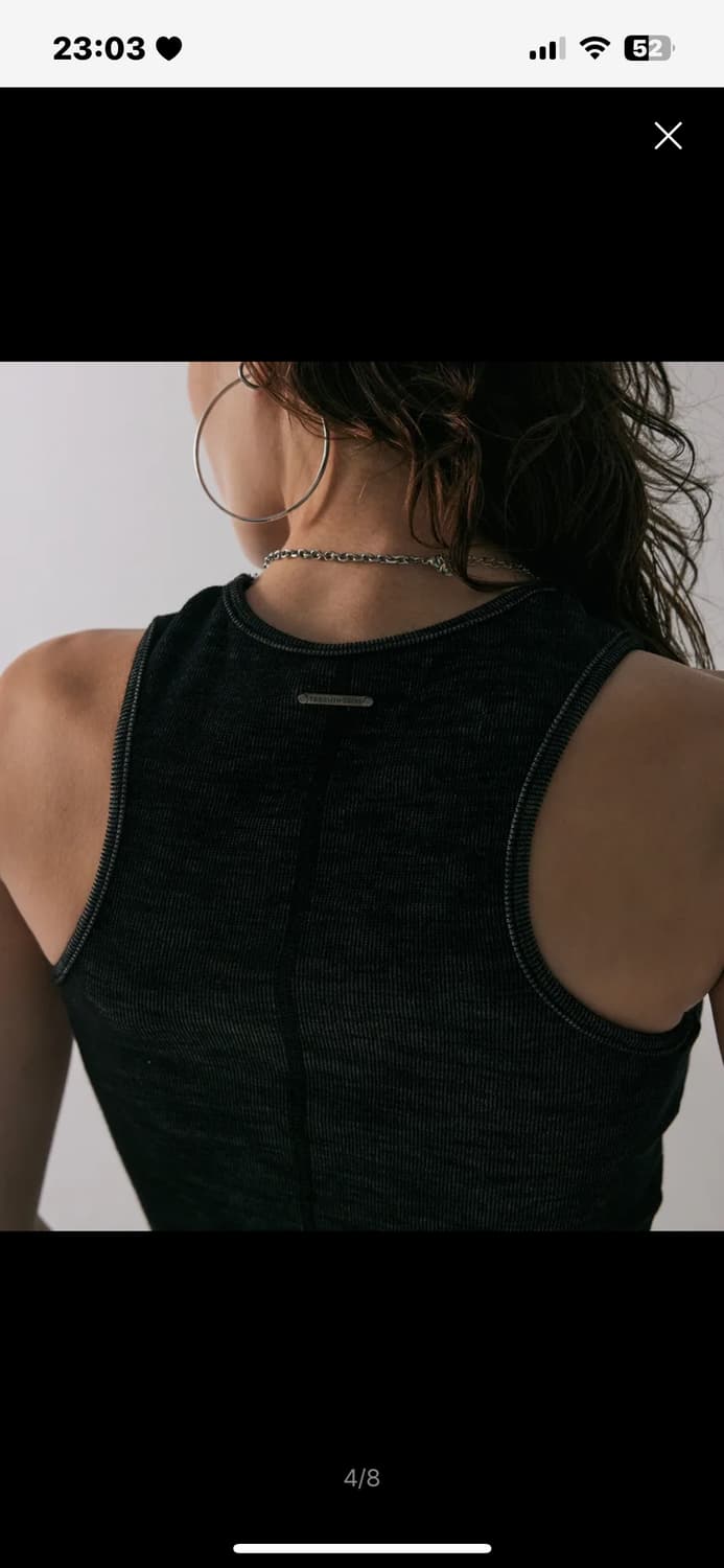 트리밍버드 Washed Pocket Sleeveless Charcoal 상품이미지4