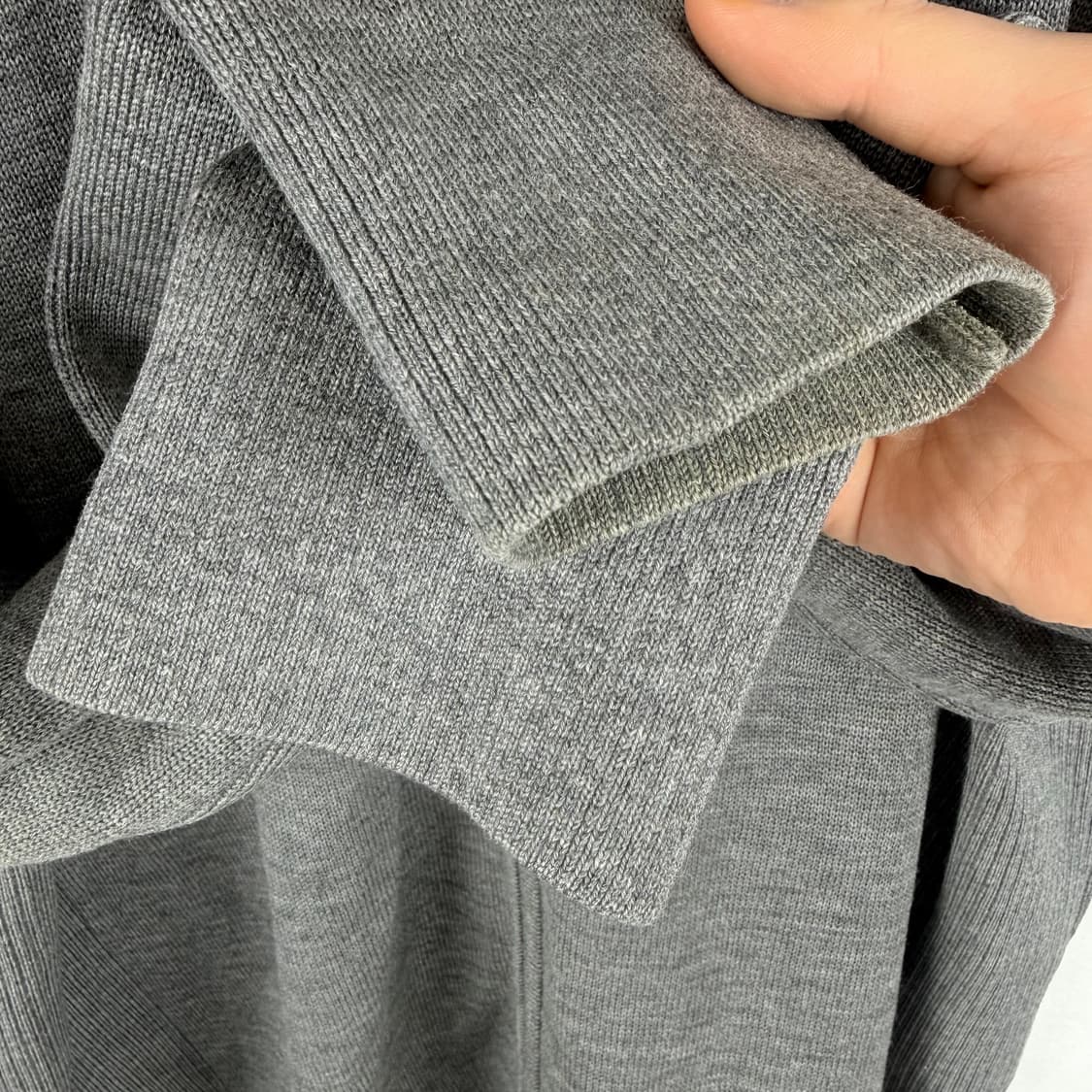 (4) 라코스테 울 니트 집업 그레이 상품이미지6