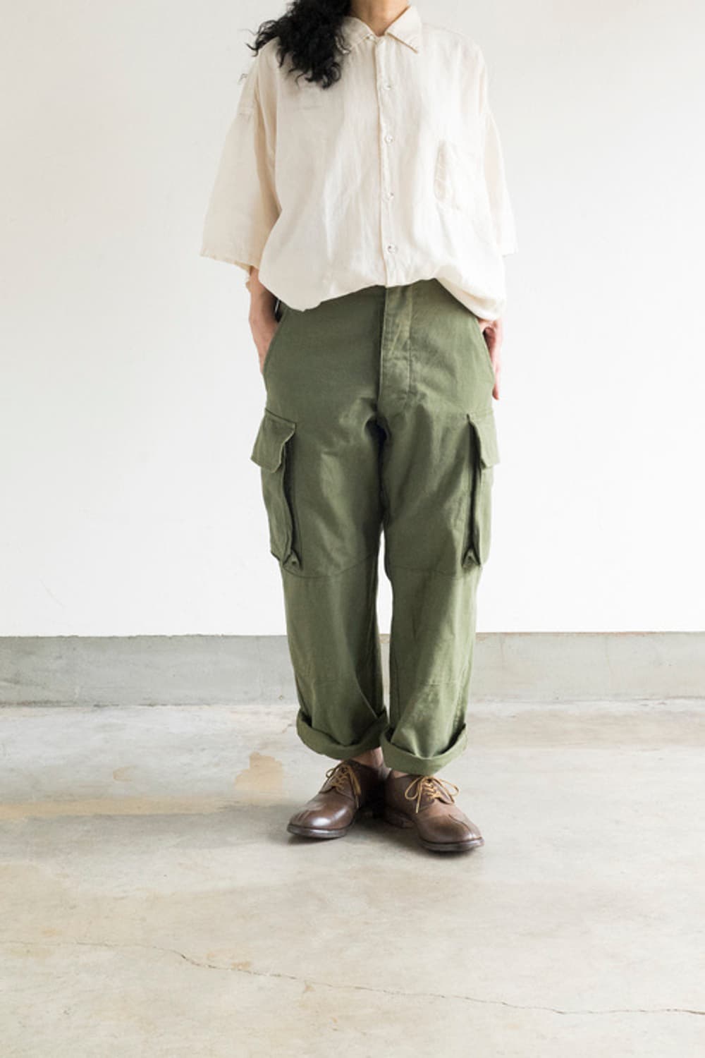 ARAN(アーラン) M49 팬츠 (프랑스군 m47 복각) 상품이미지1