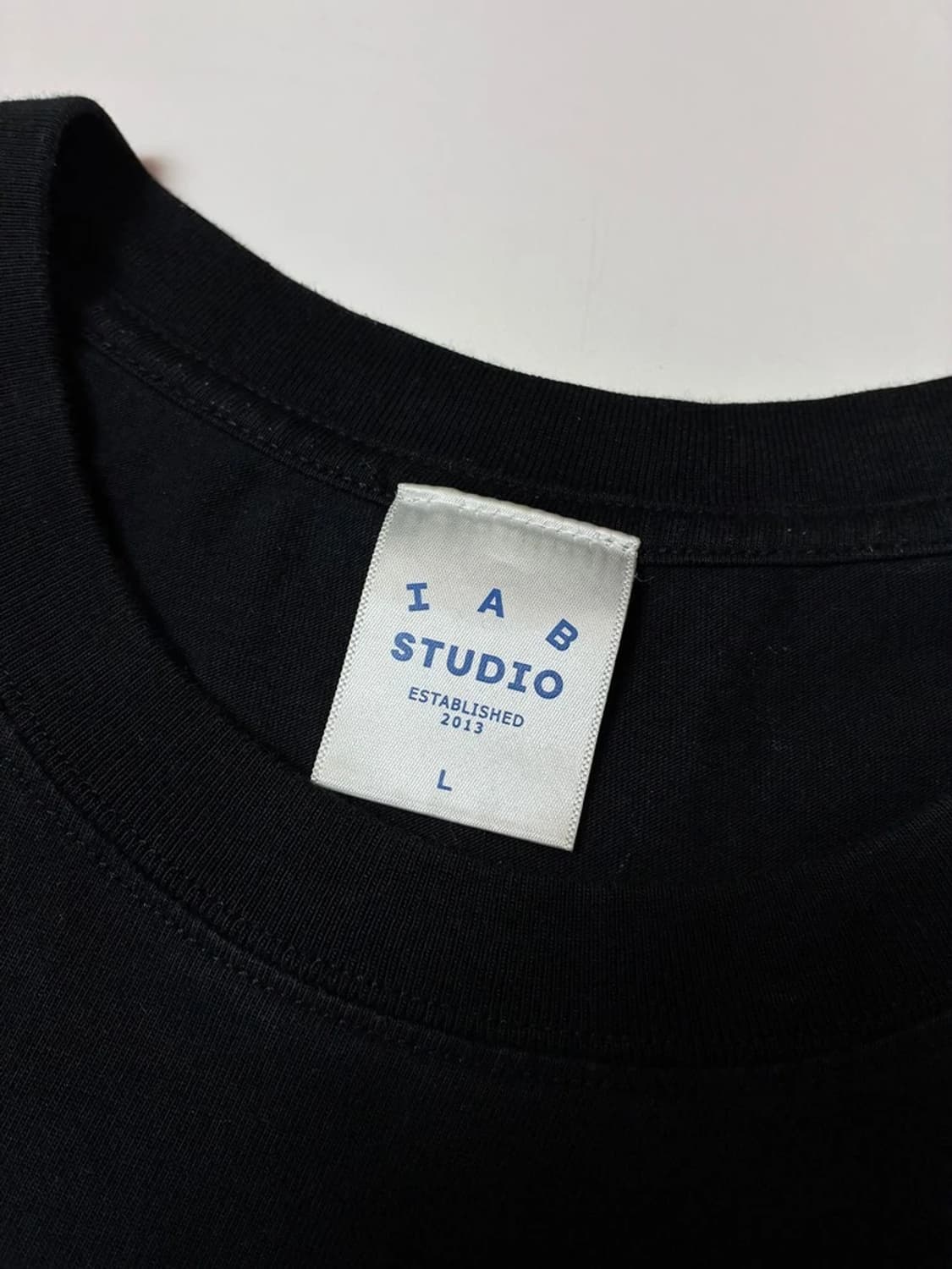 아이앱스튜디오 빅로고 오버핏 반팔 티셔츠 PN8587 상품이미지6