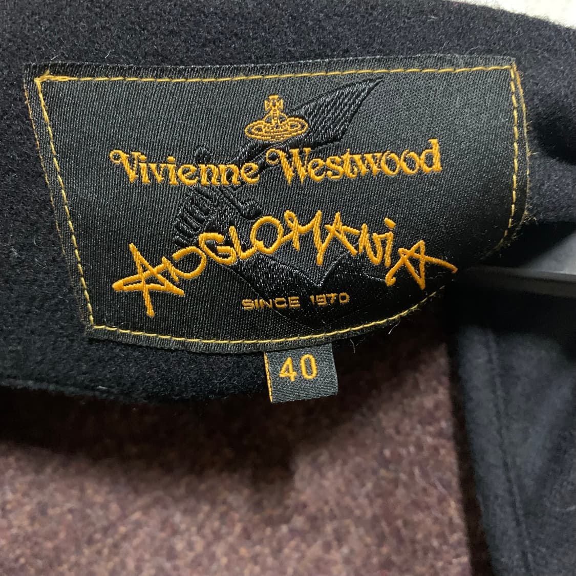 vivienne westwood 드레이핑 울 코트 상품이미지8