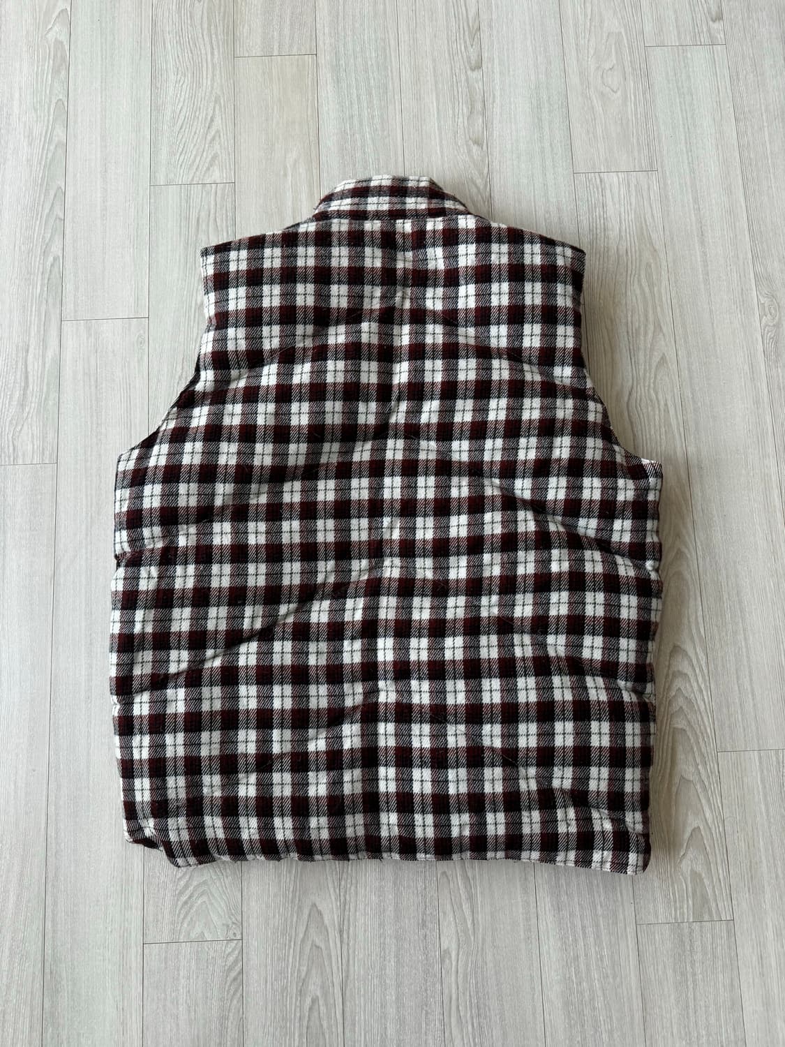 빈티지 카멜 다운 베스트 상품이미지3