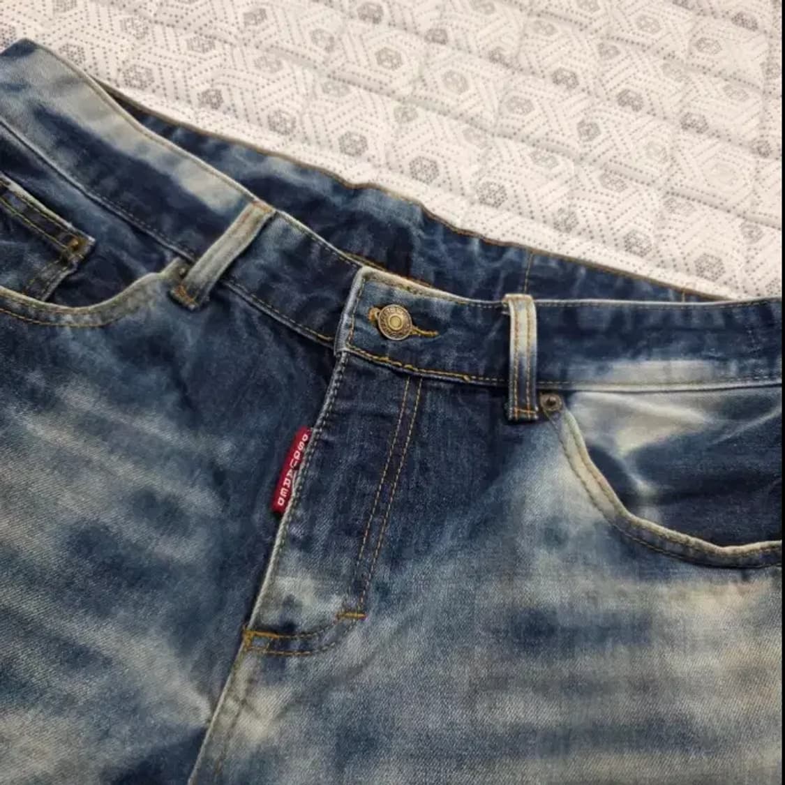 디스퀘어드2 남성 워싱 데님 반바지 34 상품이미지7