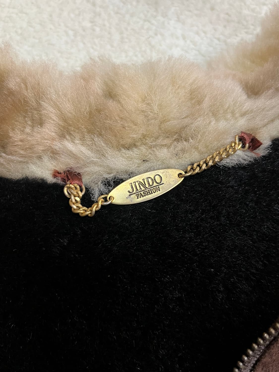 JINDO 리얼 양가죽 무스탕 자켓 상품이미지7