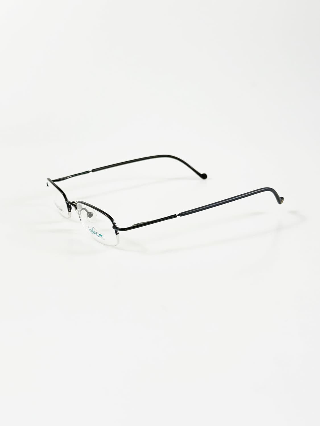 90s KIPLING 키플링 블랙 반무테 스퀘어 빈티지 안경 상품이미지3