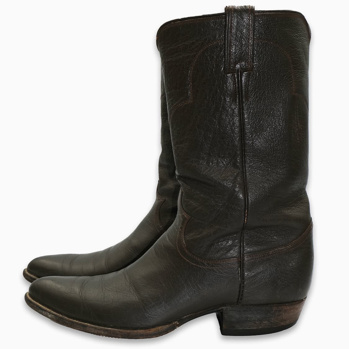 빈티지 저스틴 웨스턴 레더 부츠 10D(280)사이즈 BT28009 상품이미지3