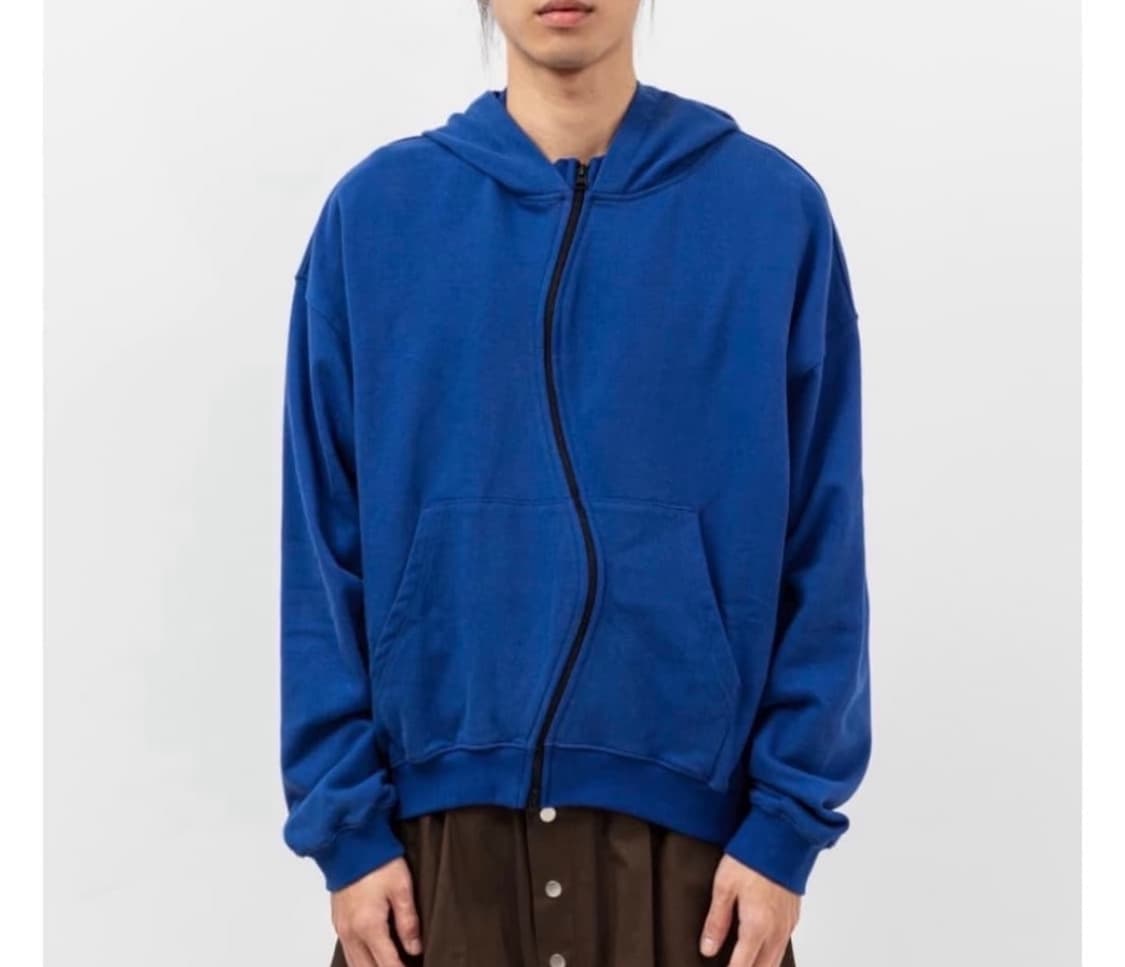 (구매) fff포스탈서비스 커브드 후드 집업 상품이미지1