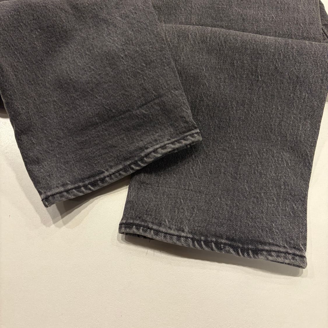 [28x32] 리바이스 501 블랙진 흑청 데님 팬츠 B926 상품이미지6