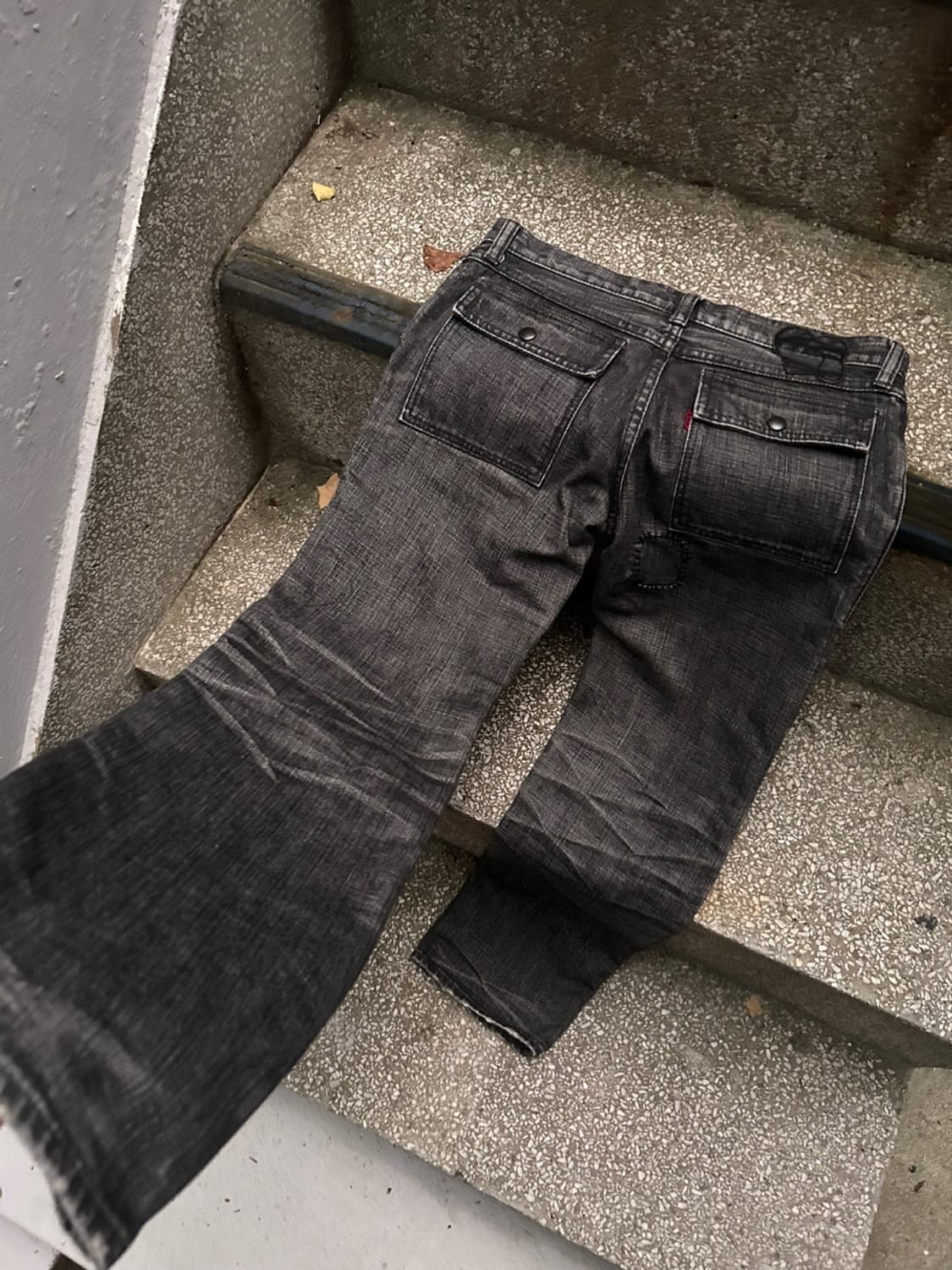Rare 05ss Number Nine Nightcrawler jeans 상품이미지5