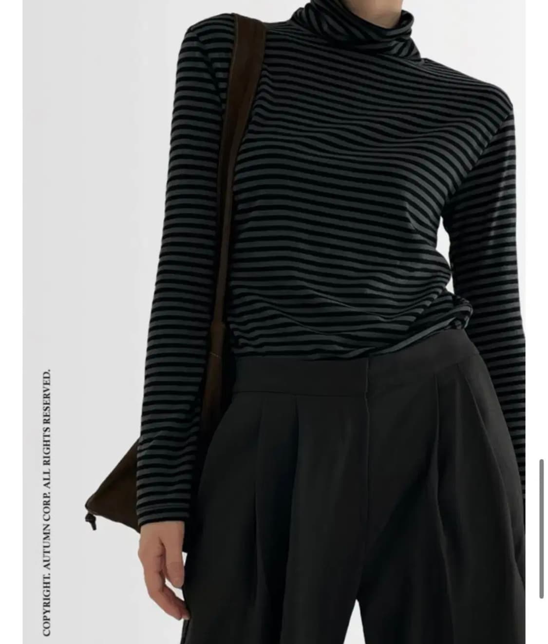 어텀 made 피넛 폴라 티셔츠 상품이미지2