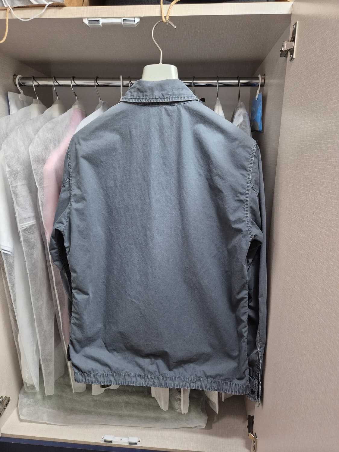 한글택 스톤아일랜드 오버셔츠자켓 95-M 상품이미지2