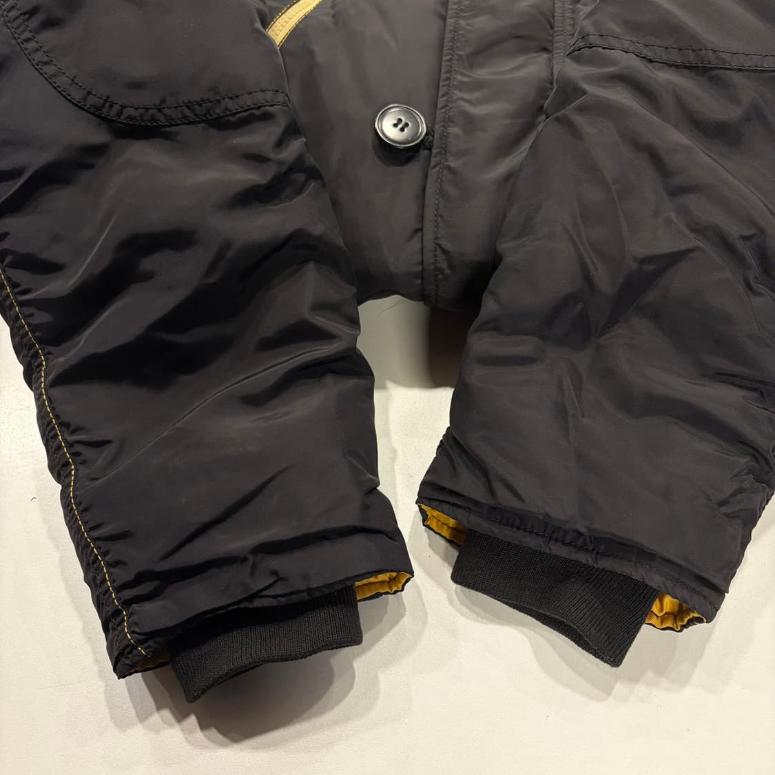 [M] 알파인더스트리 N3B 검정색 야상 패딩 점퍼 B908 상품이미지7