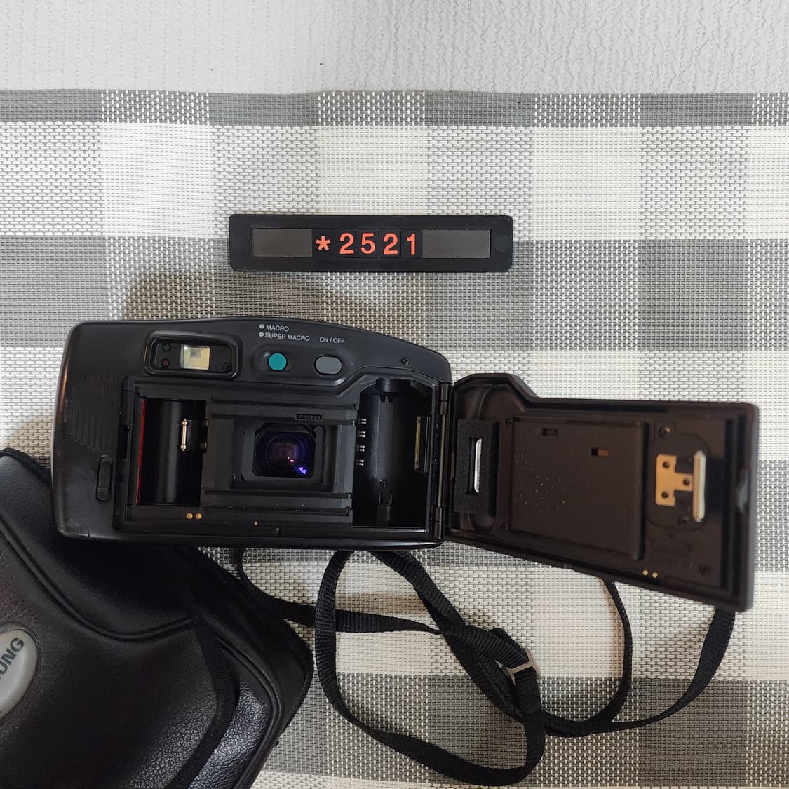 삼성캐녹스 퍼지줌 1050 필름카메라 파우치포함 상품이미지5