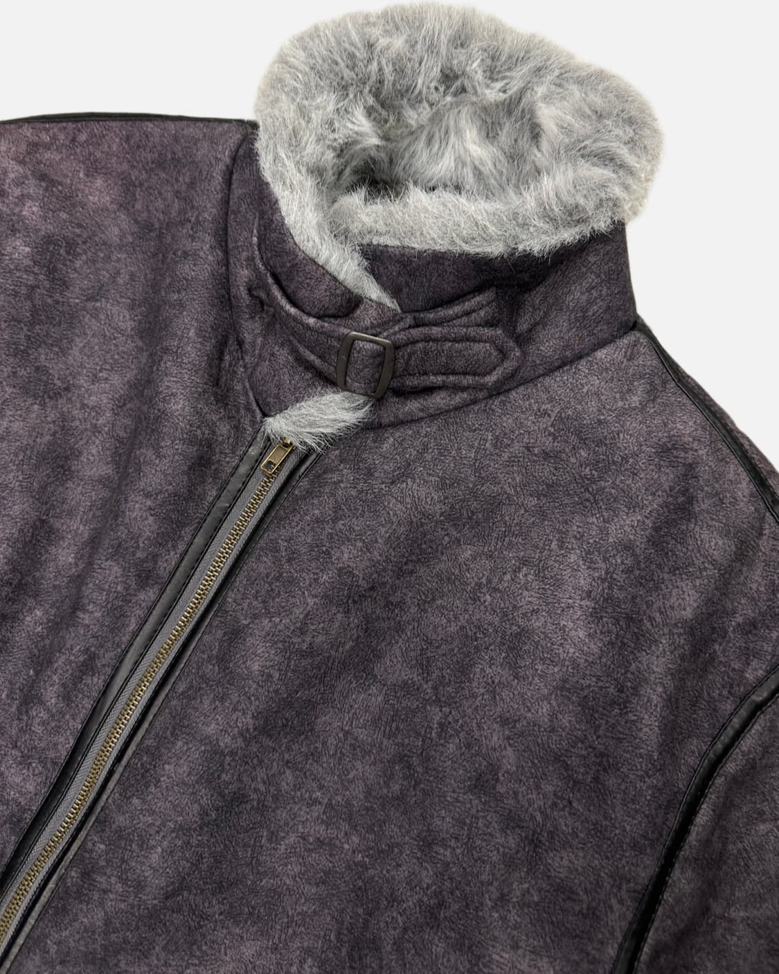 grunge fur shearling jacket 상품이미지4