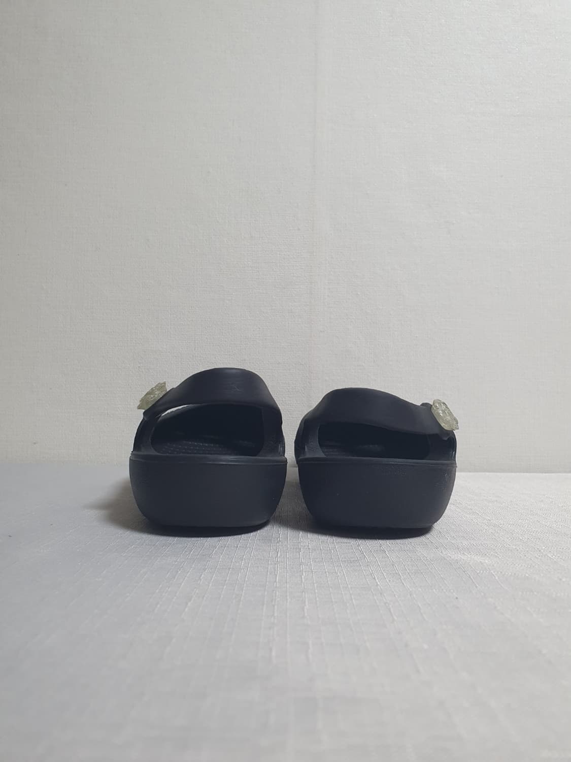 230mm 크록스 제이나 플라워 샌들 슬링백 블랙 상품이미지6