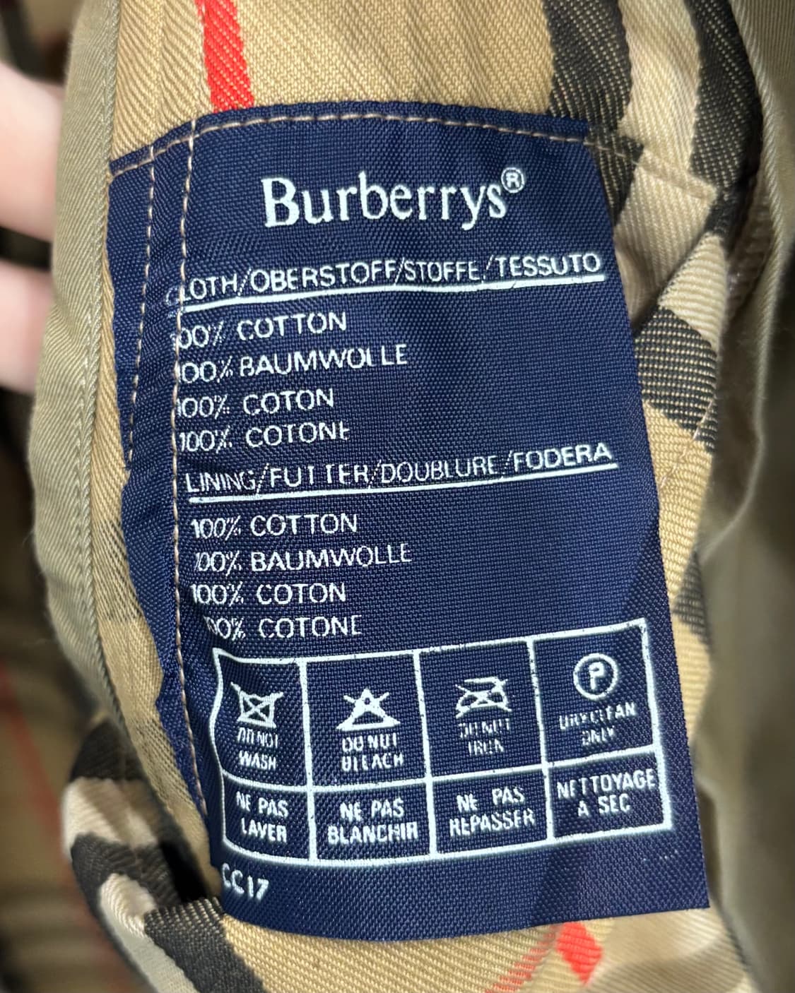 Burberry 버버리 베이지 트렌치 코트 상품이미지10