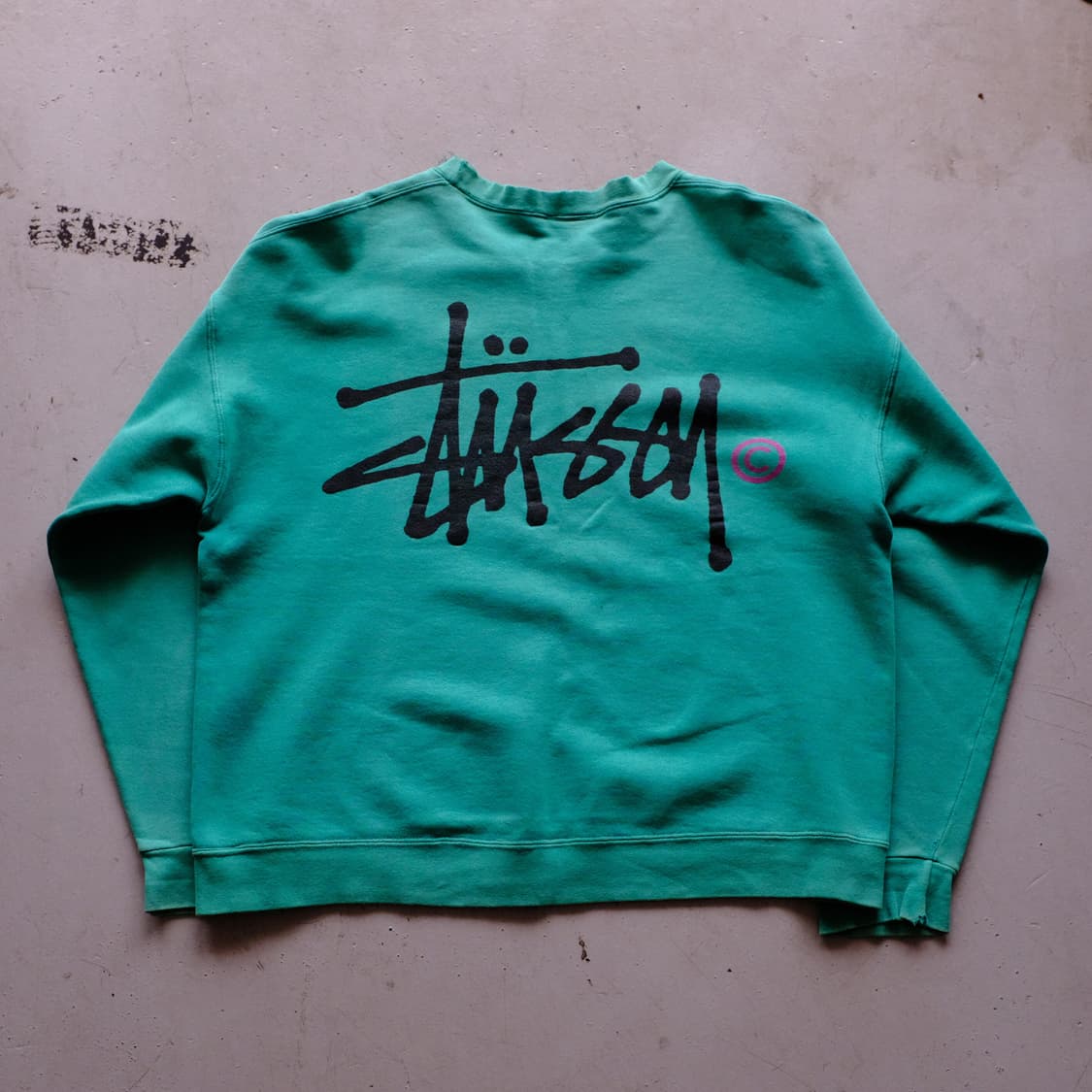 1980’s Made In USA Stussy Sweat Shirt ⠀ 상품이미지4