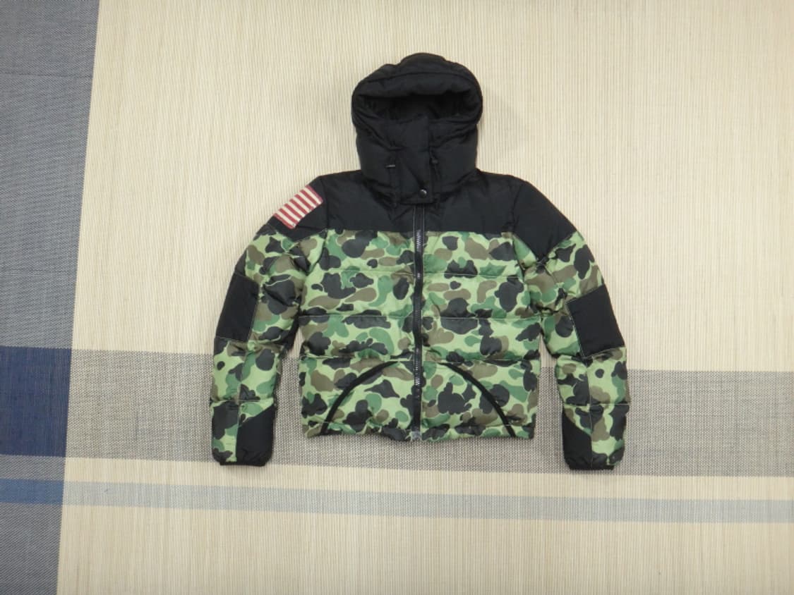 (XS) 데님앤서플라이 여성 성조기 카모 다운 패딩 상품이미지1