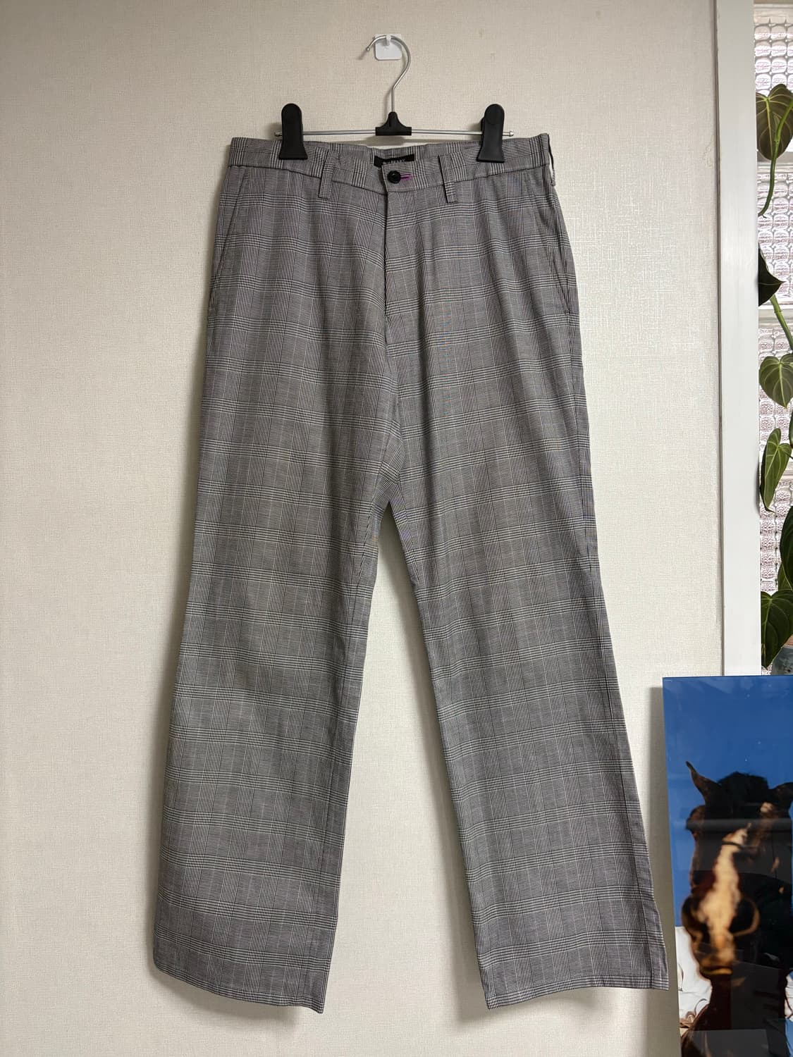 버버리 체크 팬츠 정품 상품이미지1