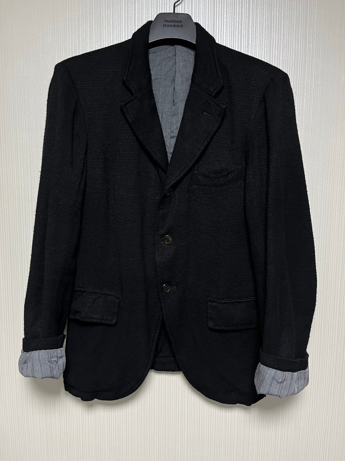 [M] 꼼데가르송 옴므 플러스 울 자켓 상품이미지1