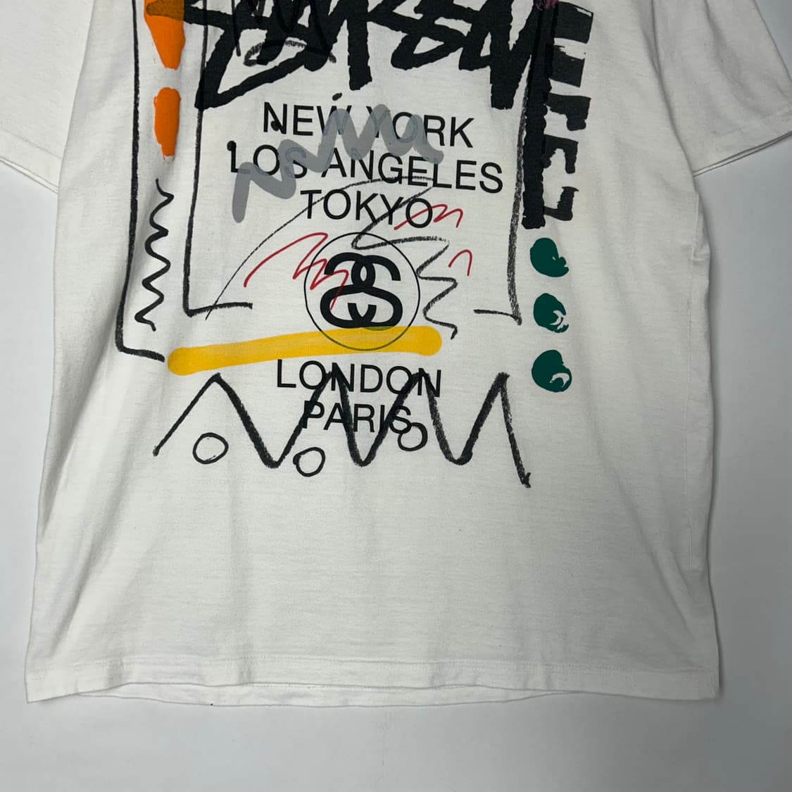 [Stussy] 스투시 JAPAN 월드 투어 반팔 티셔츠 상품이미지4