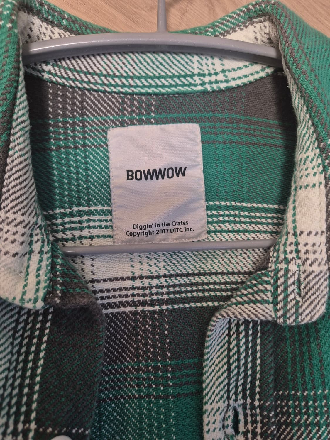 L) Bowwow 바우와우 플란넬 체크셔츠 상품이미지3