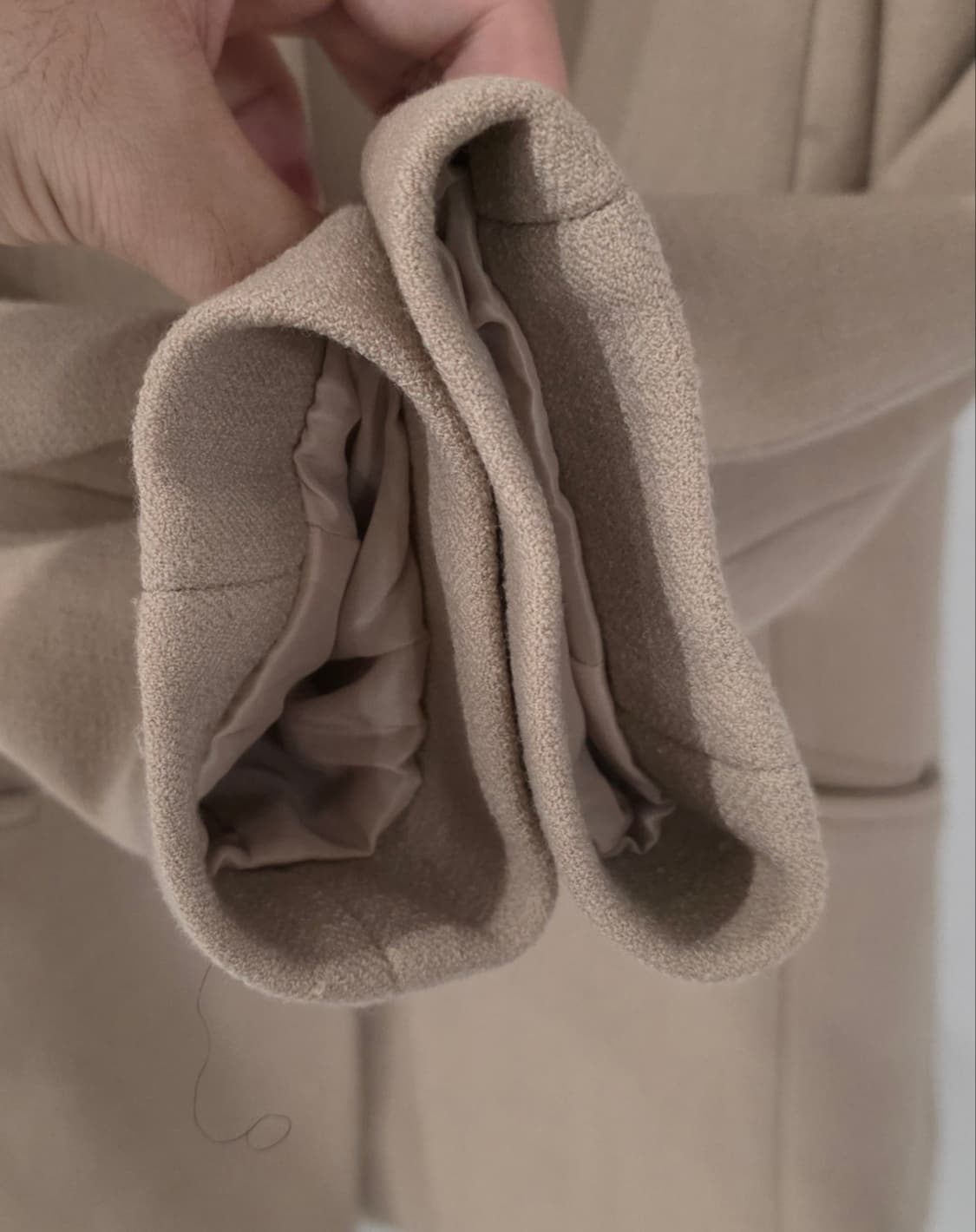 미샤 노카라 자켓 베이지 55 상품이미지4