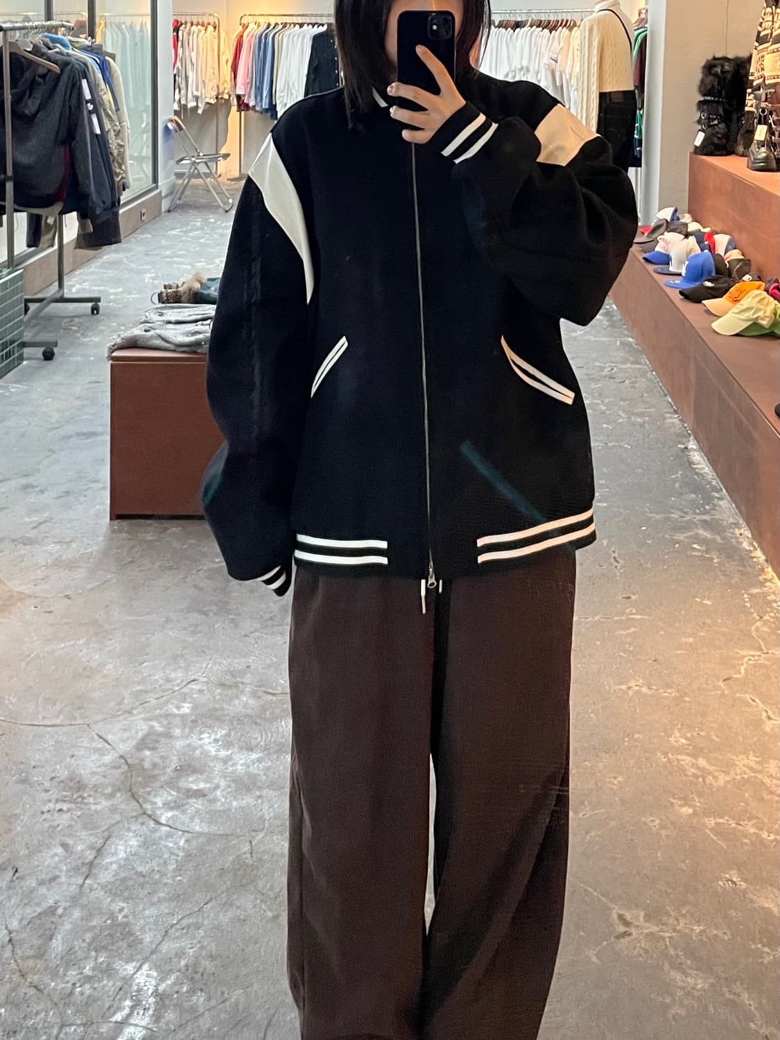 레테르코모 빅 어워드 스타디움 울 바시티 자켓 H843 상품이미지1