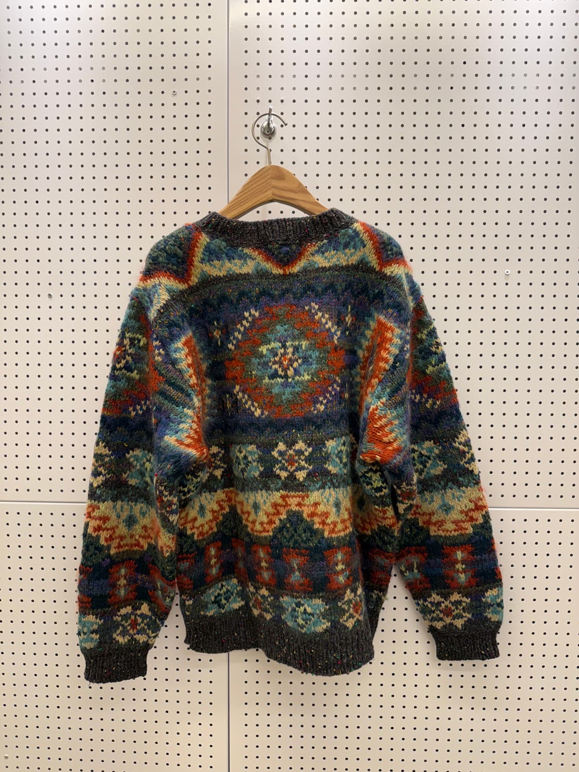 맨즈멜로즈 패턴 크루넥 니트 U1340 상품이미지3