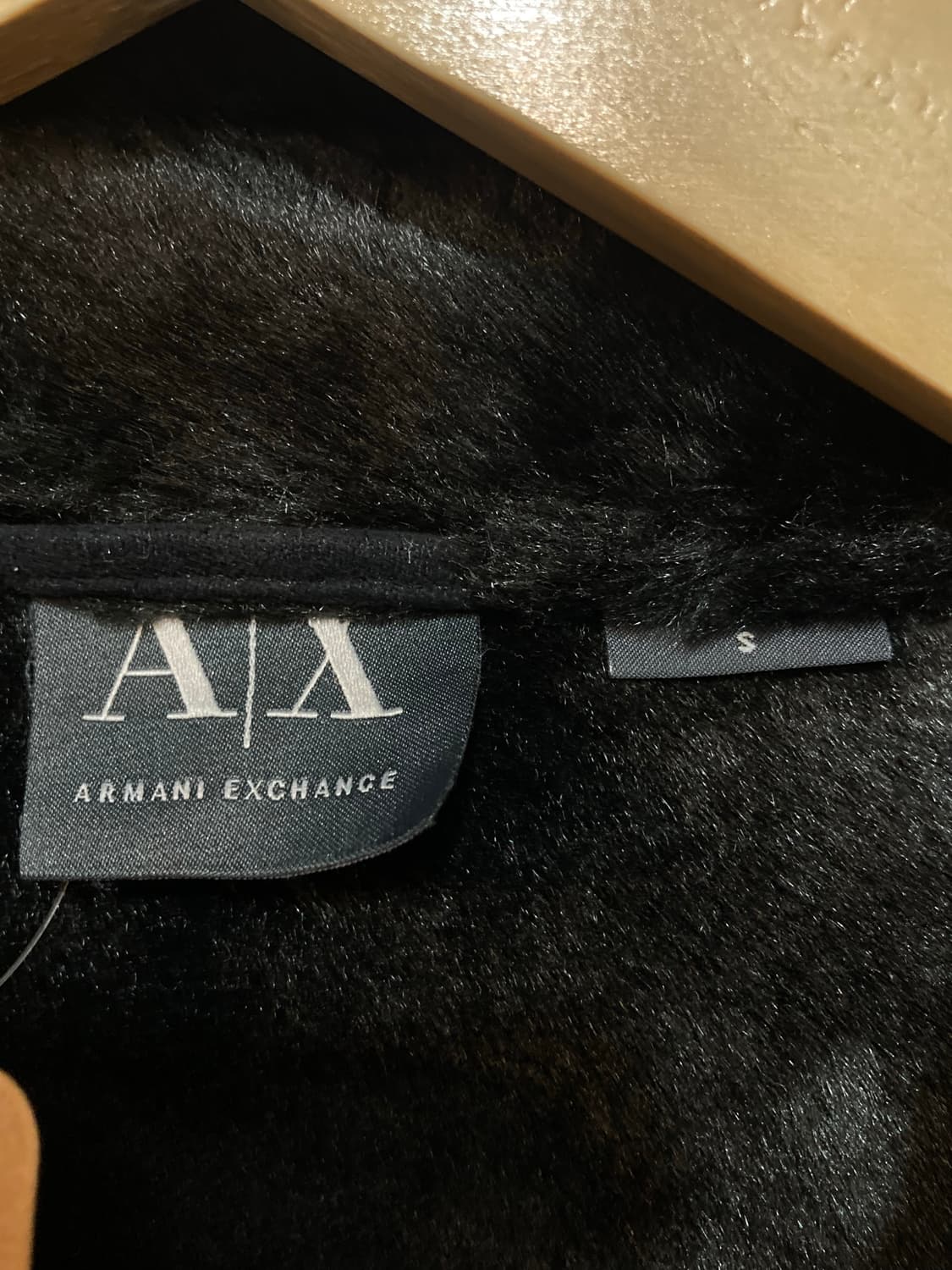 ⚜️이르마니 익스체인지 투웨이 포우 퍼 바이커 재킷 상품이미지6