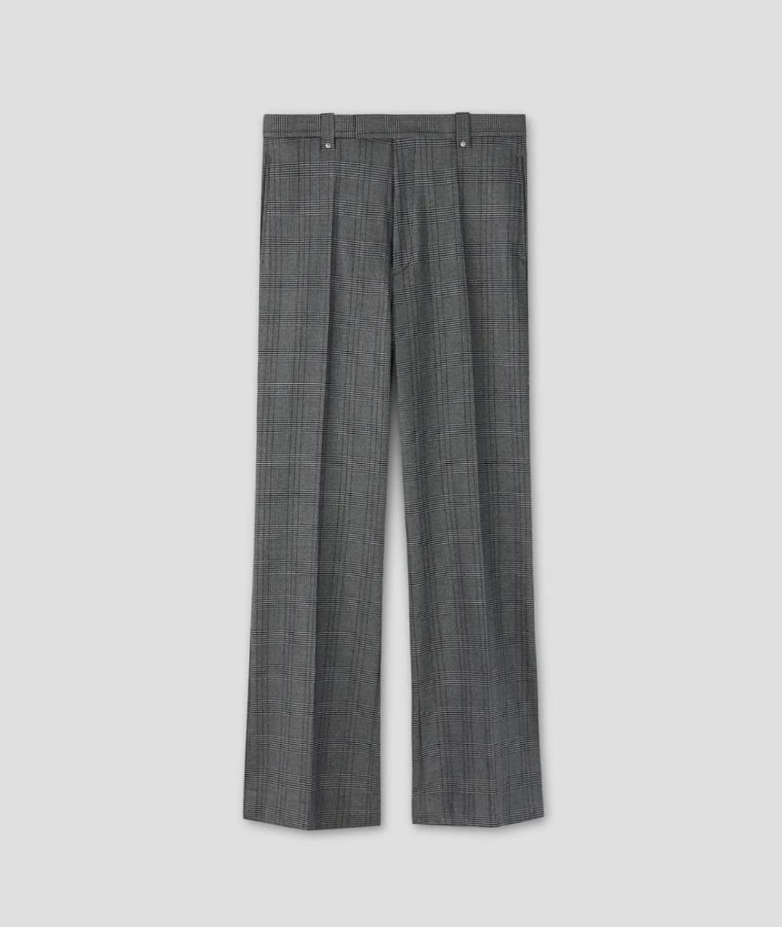 CARNABY FLARED WOOL TROUSERS GLEN CHECK 상품이미지1
