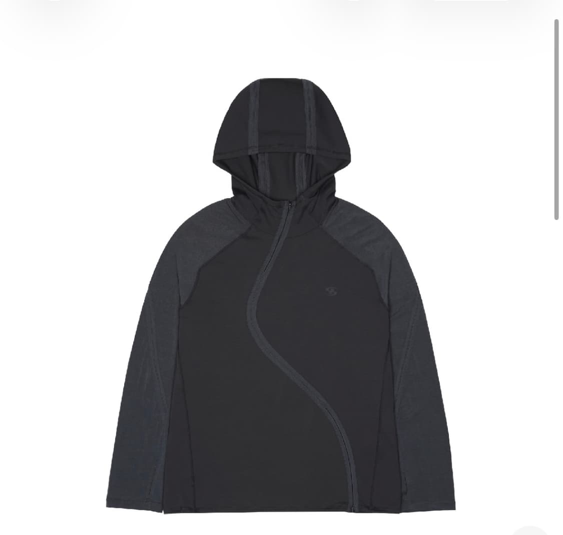 산산기어 웨이브 롱 슬리브 블루차콜 2사이즈 상품이미지1