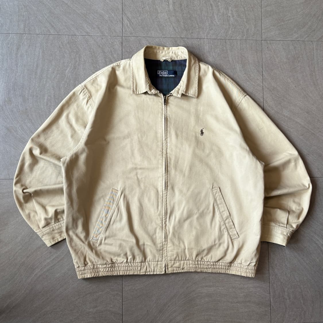 폴로 정품 베이지 스윙톱 자켓 상품이미지1