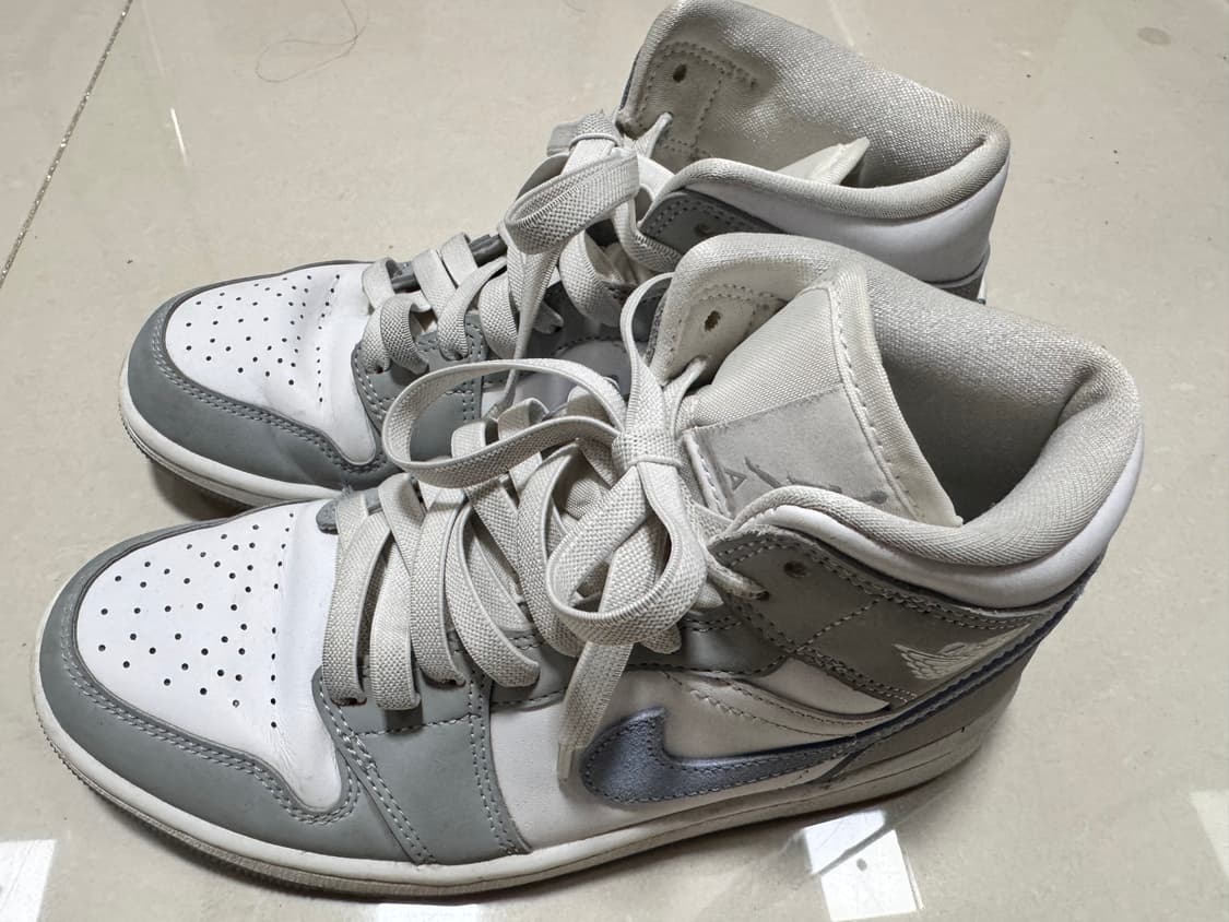 조던1 미드 울프그레이 235  상품이미지4