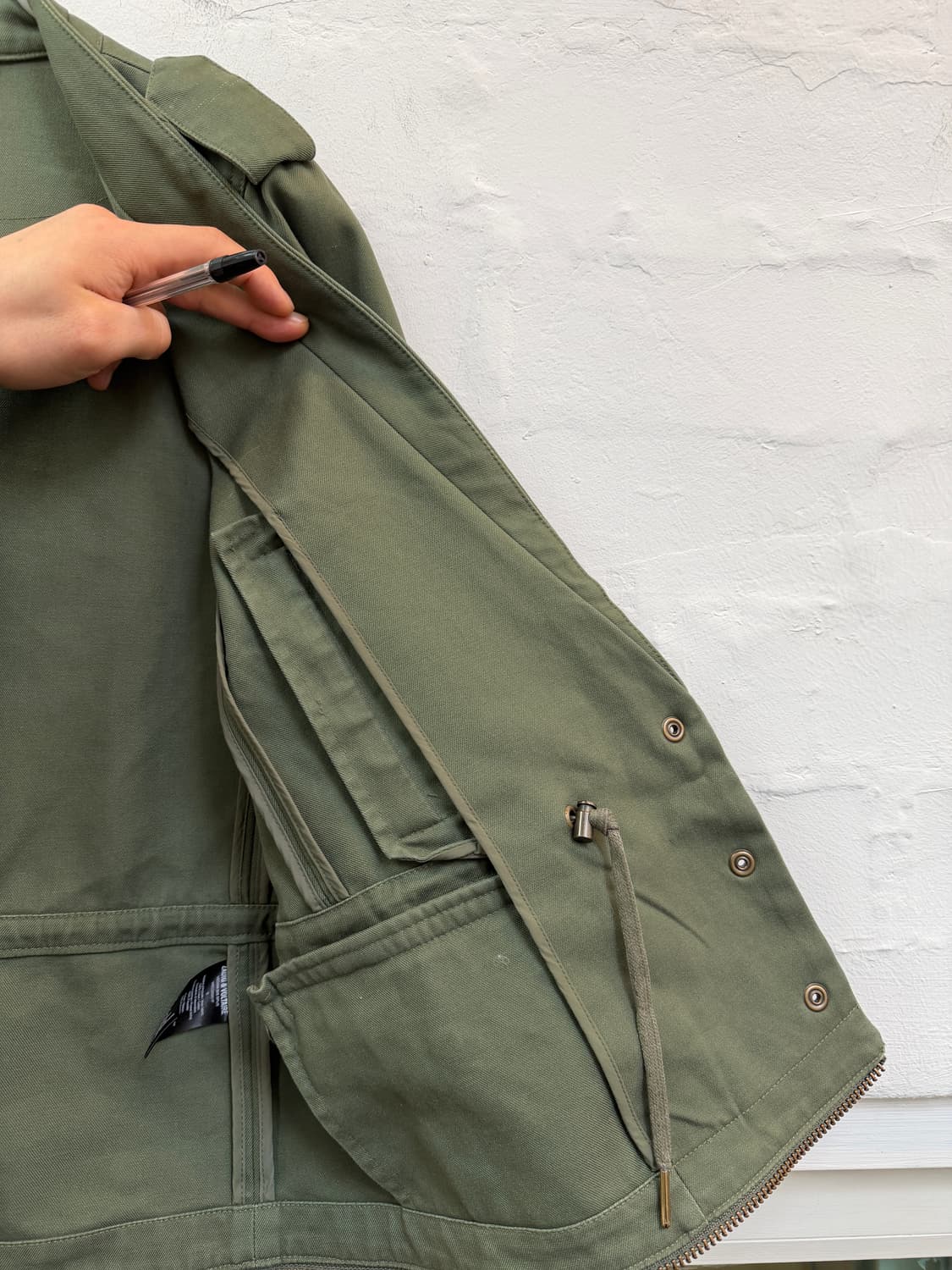 Zadig&Voltaire 자딕앤볼테르 베담 야상자켓 S 상품이미지5