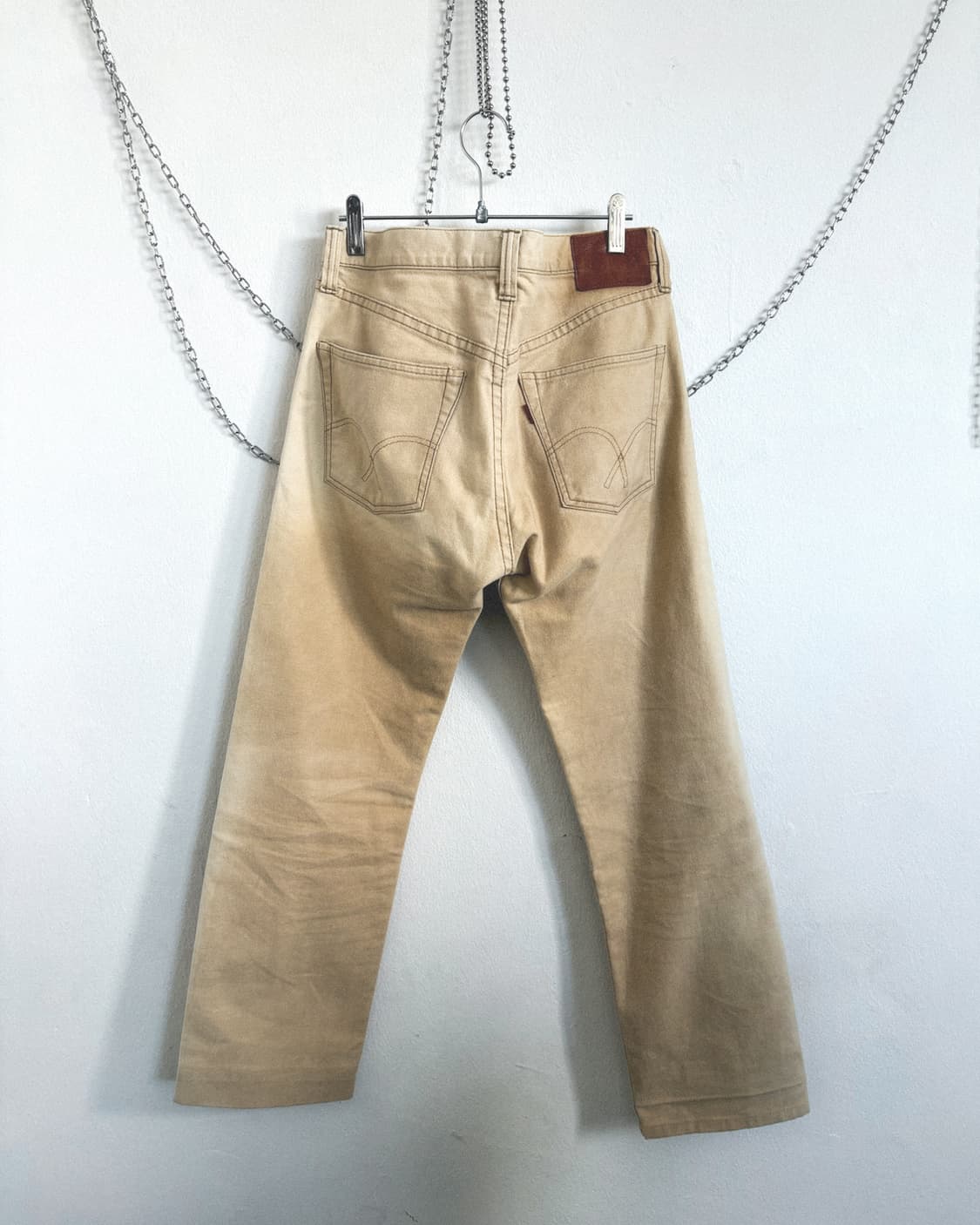 [30] 풀카운트 재팬 샌드워시 치노라이크 데님팬츠 상품이미지4