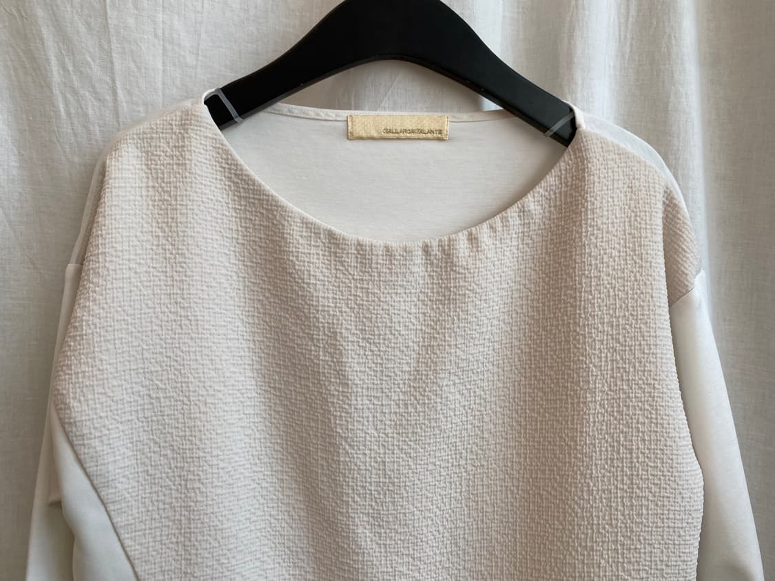 웜화이트 7부 블라우스(M) 상품이미지3