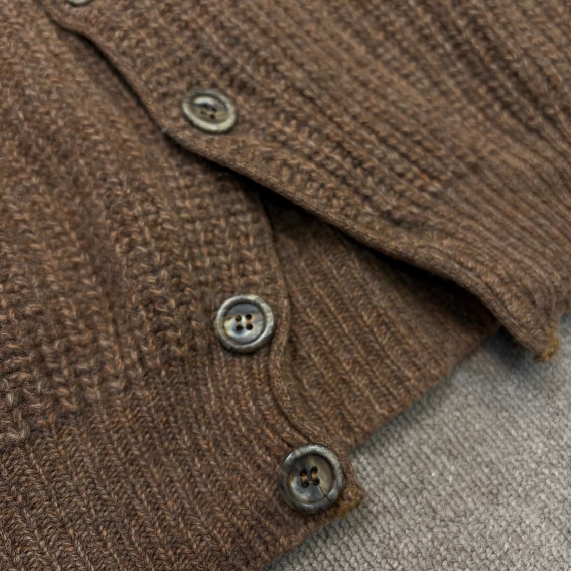 BENETTON made in italy 베네통 울니트 오버핏 니트베스트 상품이미지4