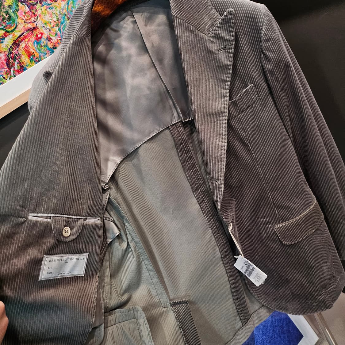 브루넬로 쿠치넬리 코듀로이 브레스티드 신상 자켓 상품이미지6