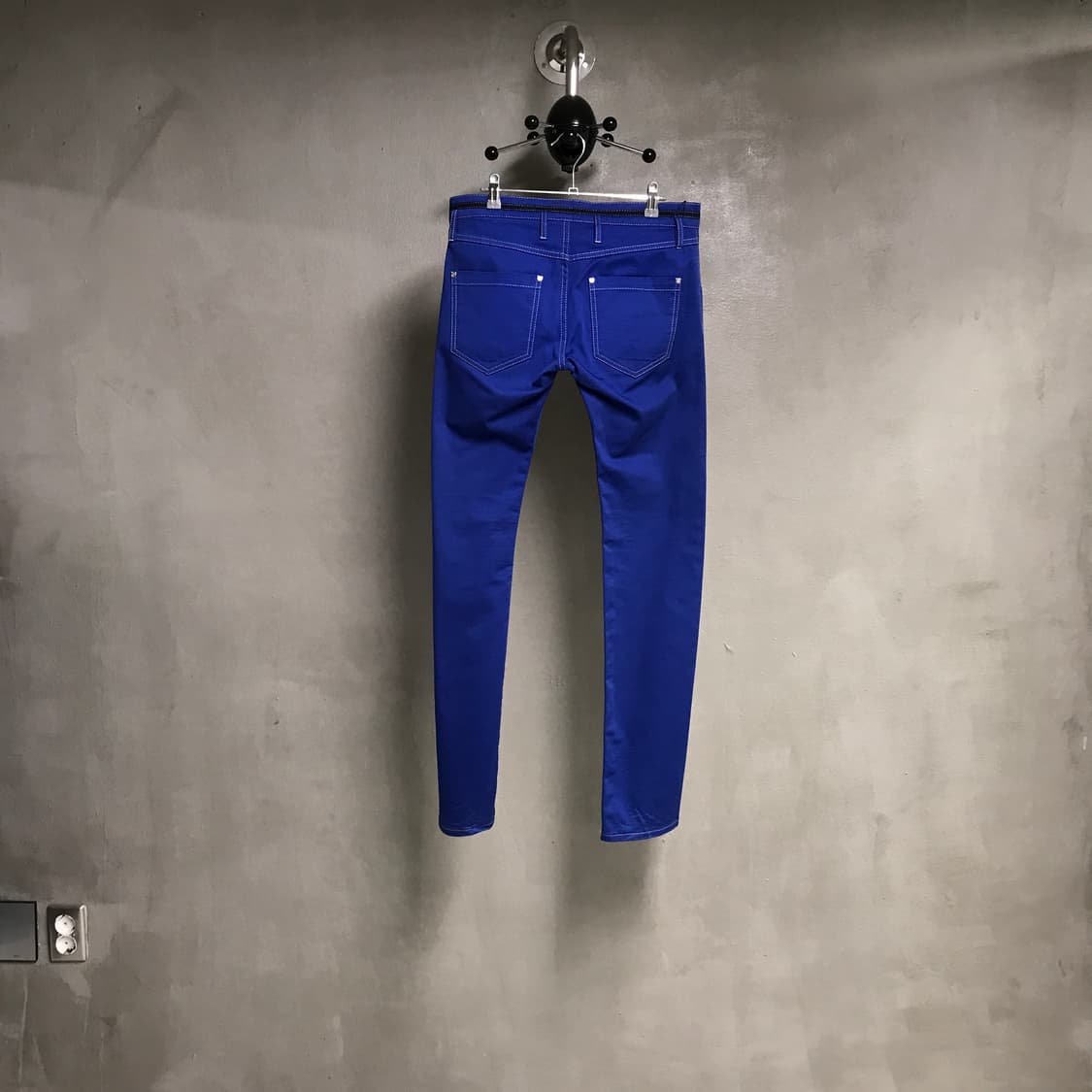 비비안웨스트우드 스티치 팬츠 블루 46 상품이미지5