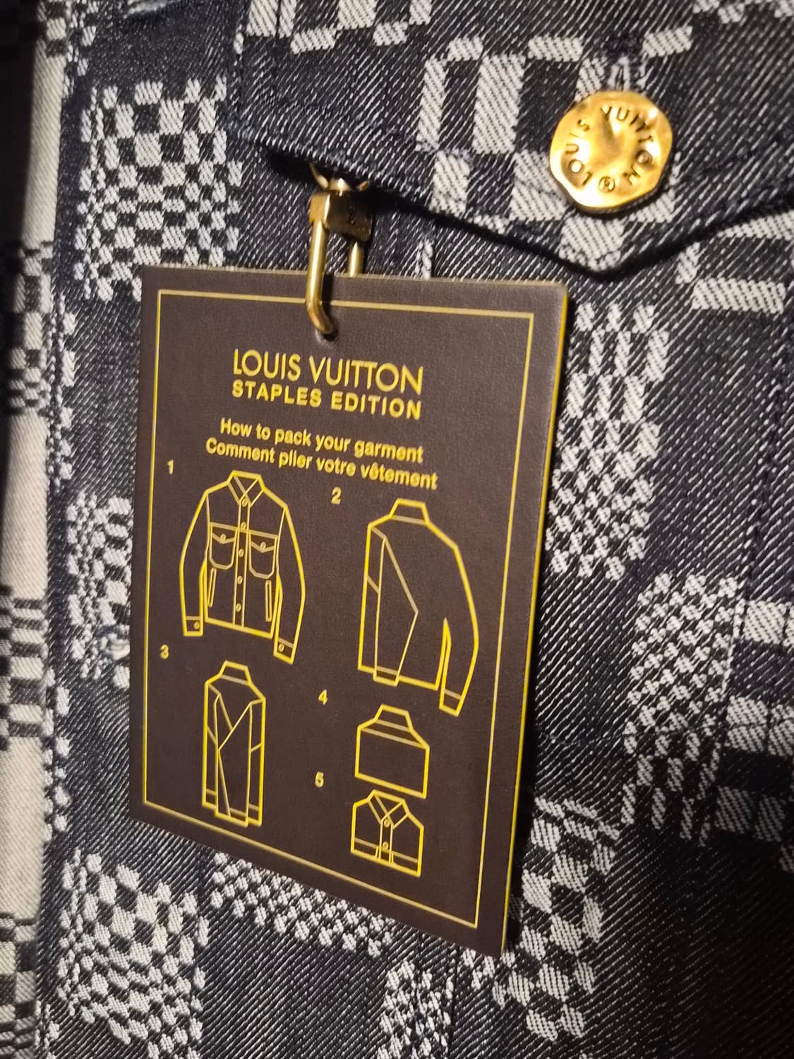 (54)루이비통 디스토티드 다미에 데님자켓 (Louis Vuitton) 상품이미지4