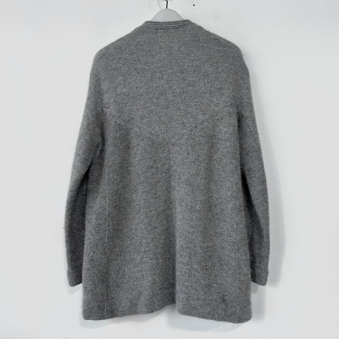 시스템 알파카 울 니트 가디건 상품이미지4