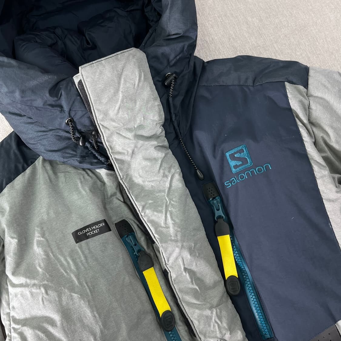 100 살로몬 대장급 알래스카 헤비 구스 패딩 상품이미지2