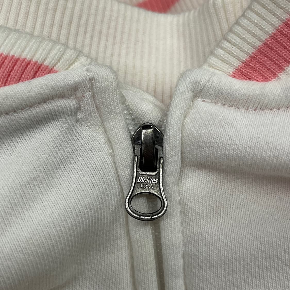 디키즈 핑크 바시티 코튼 면 집업  상품이미지7