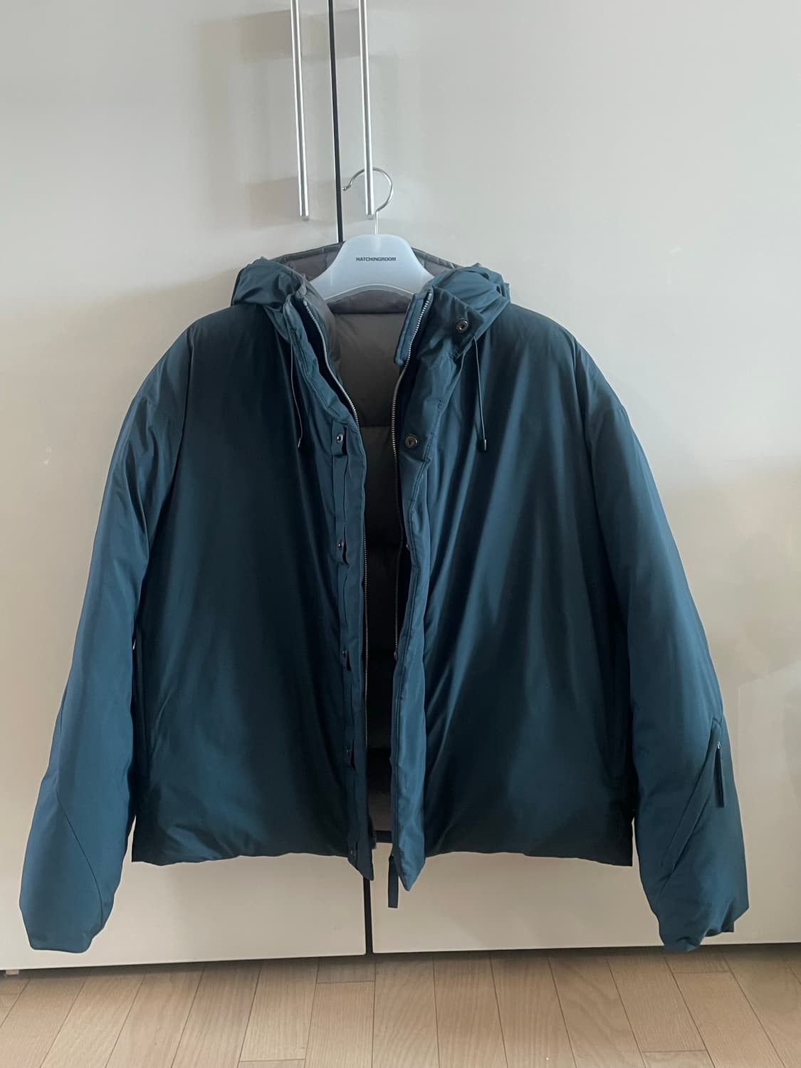 COOR 워터 리펠런트 구스다운 점퍼 (터콰이즈) S 상품이미지1