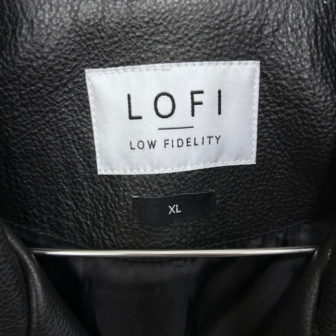 LOFI 로파이 하드쉘 비건레더 더블카라 라이더자켓 상품이미지3